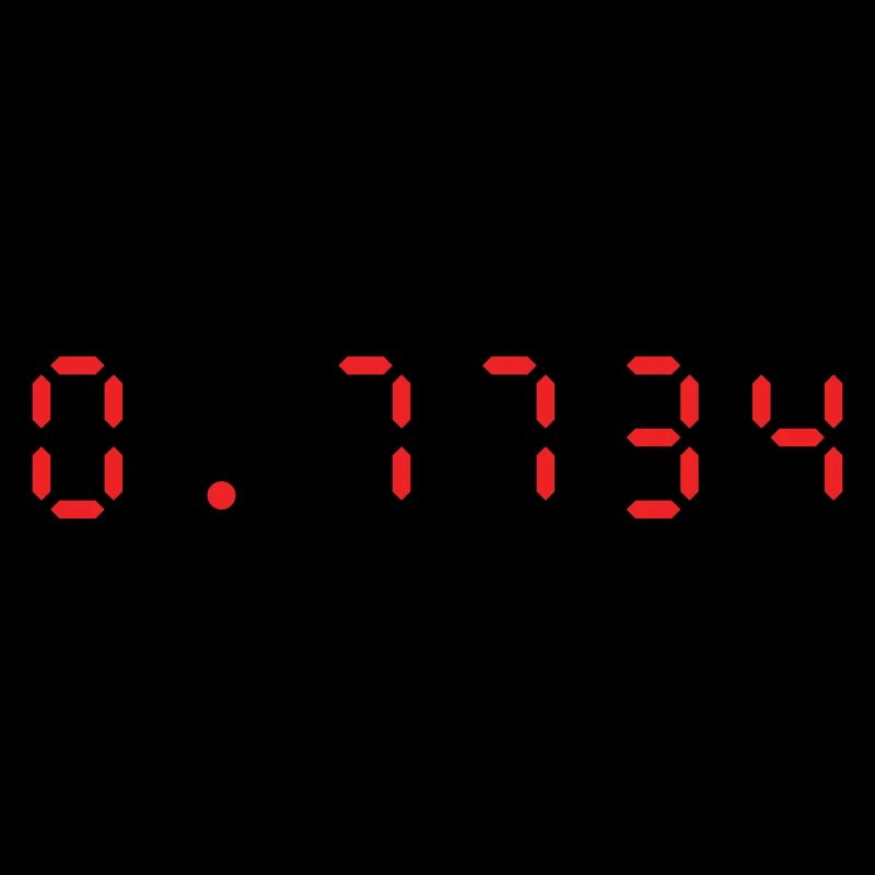 LED Calculator Hello | 0.7734