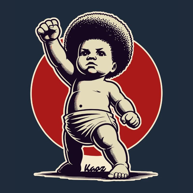 Bébé en pose de liberté