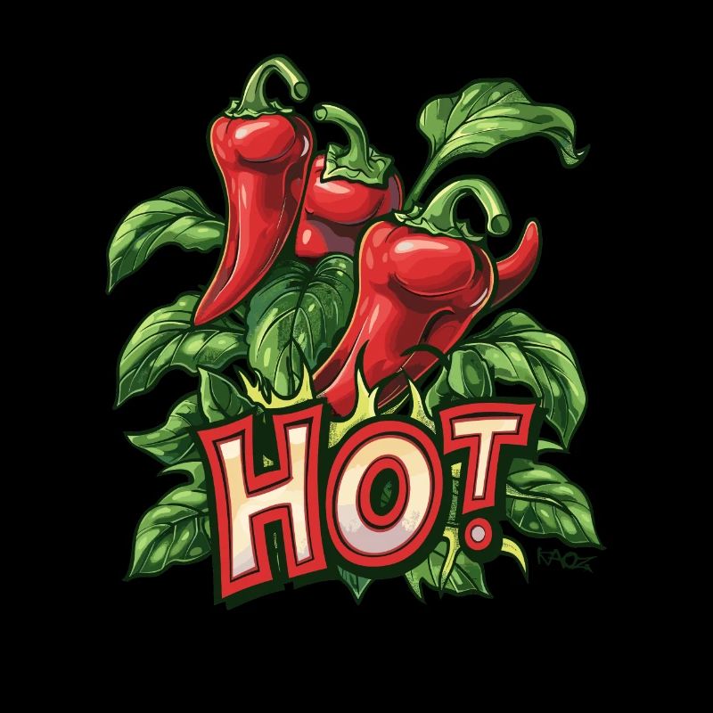Plante de piment fort