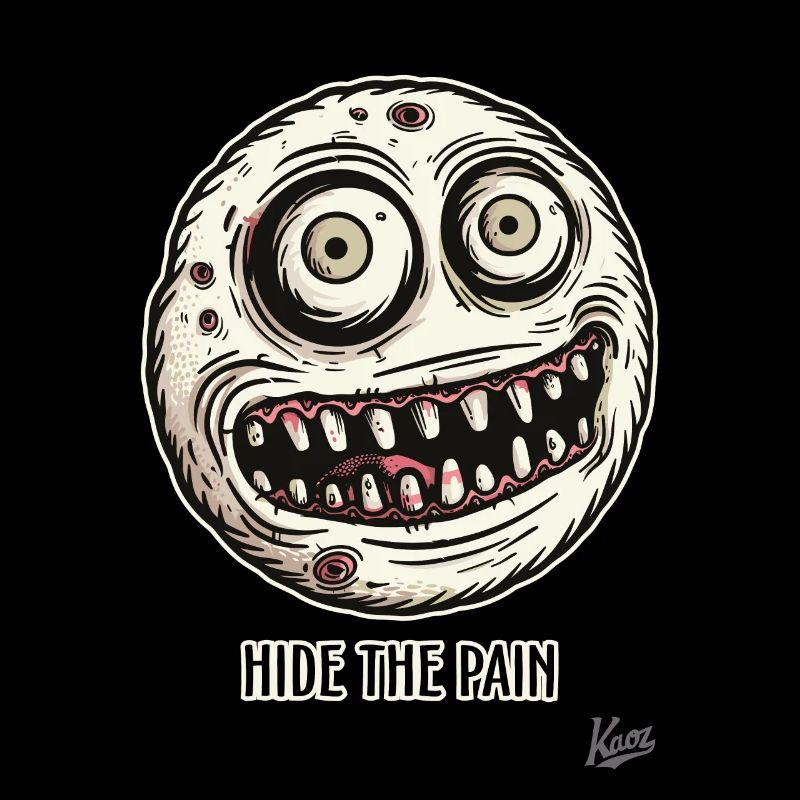 Petit monstre cool : Cachez la douleur