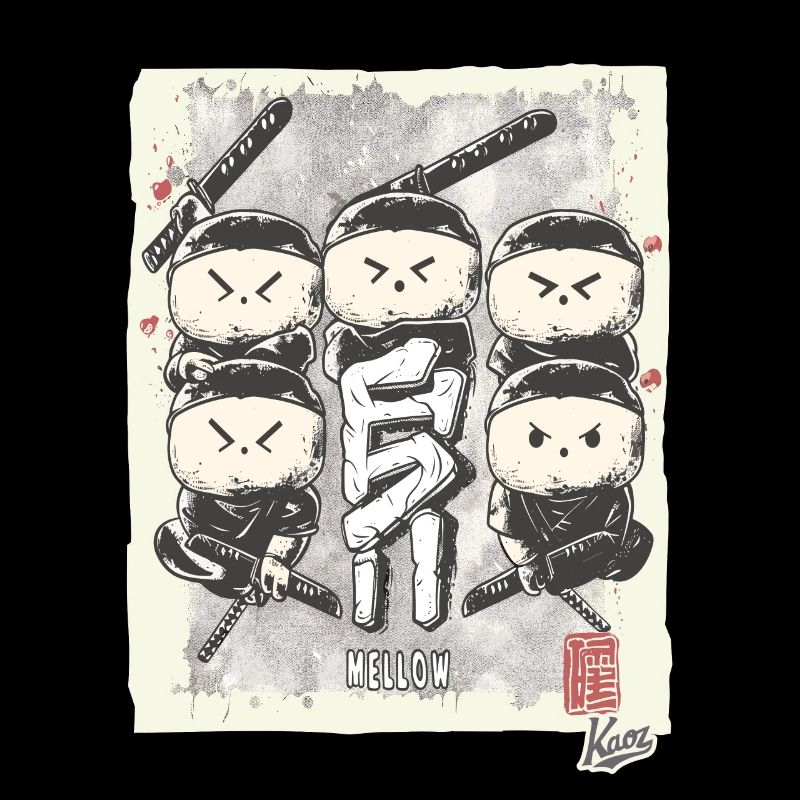 The cool, serene marshmallow ninjas