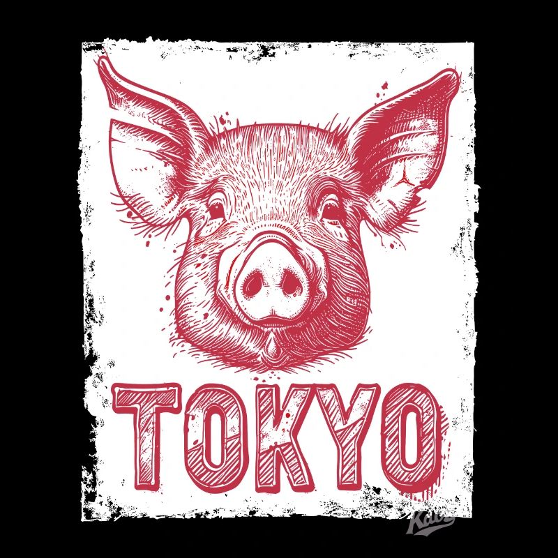 Sau das Tokio Schwein