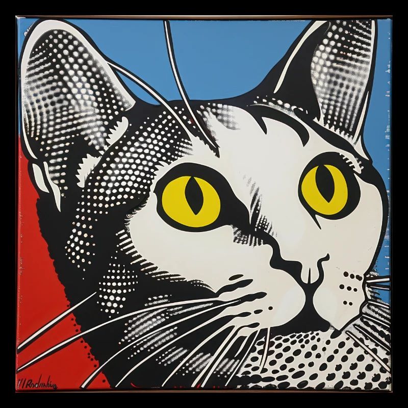 Chat, Motif De Chat