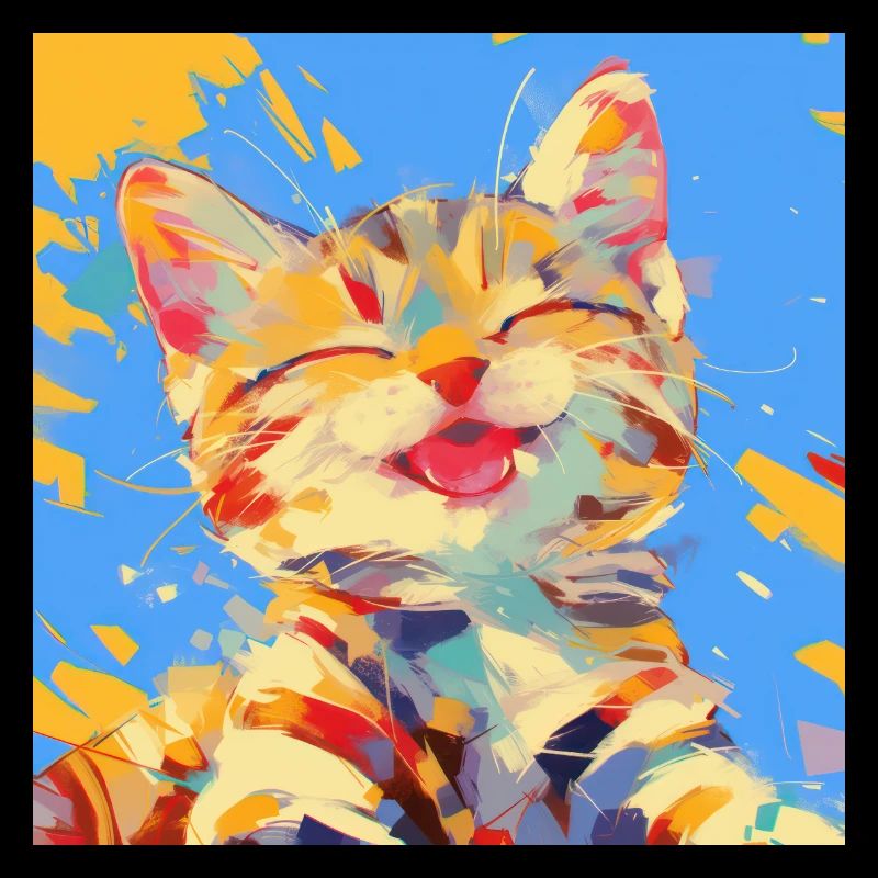 Chat, Motif De Chat
