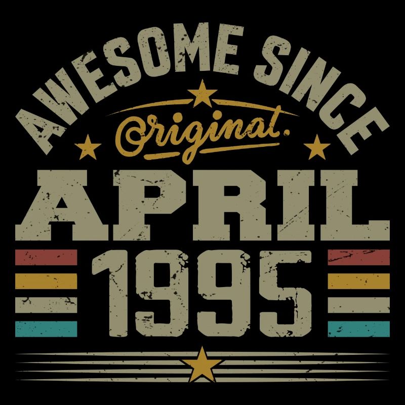 April 1995 Birthday Vintage 1995 Gift Idea