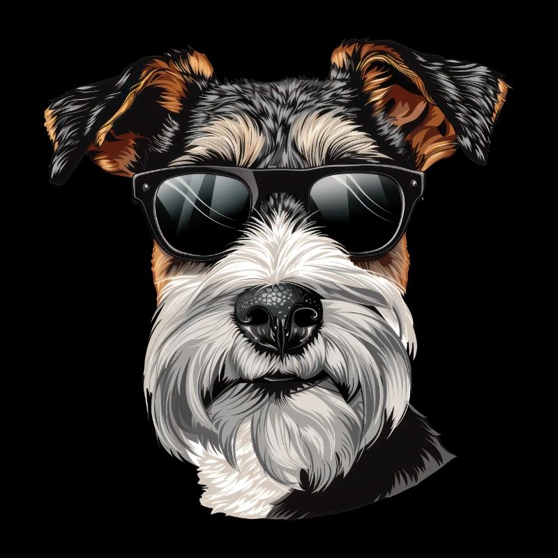 Drahthaar Foxterrier, Wire Fox Terrier, Hund