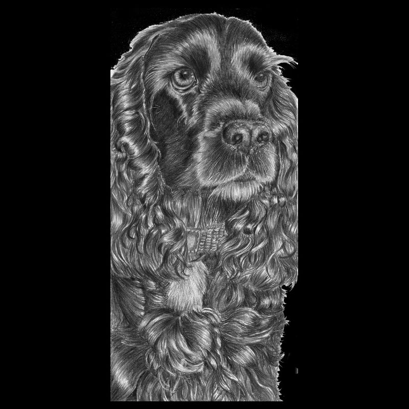 cockerSpaniel black - M