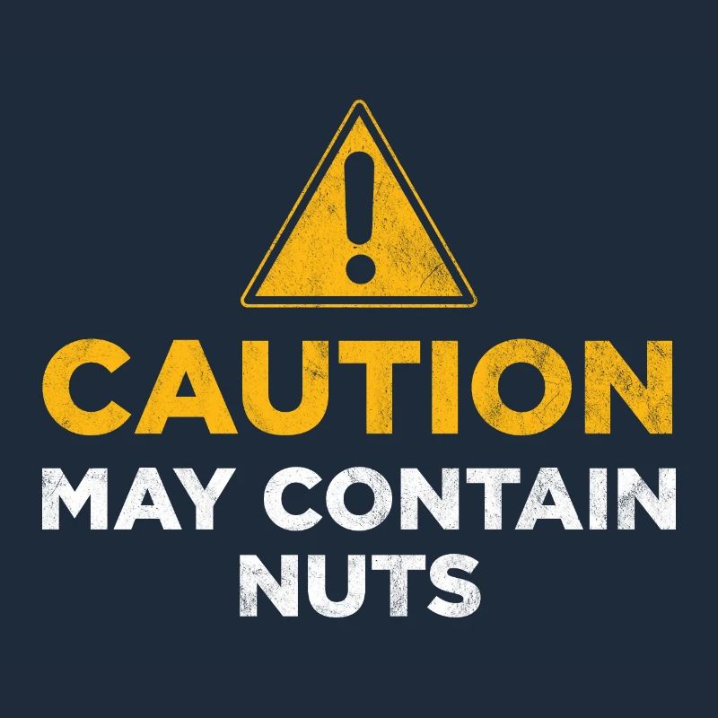 Caution may contain nuts