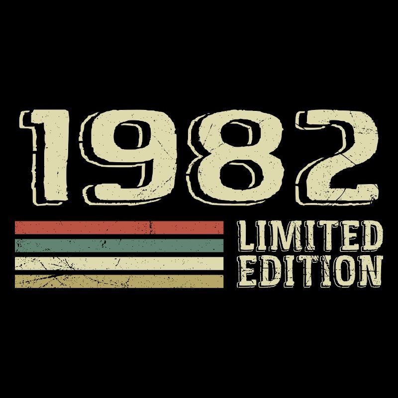 Born in 1982 Birthday 1982 Vintage 1982