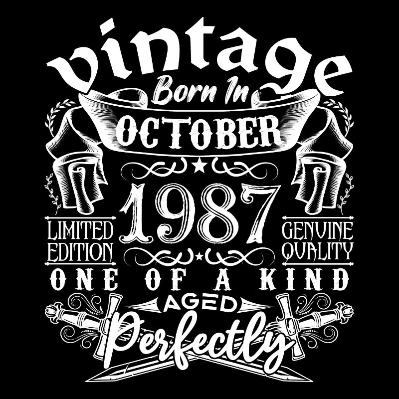 1987 Octobre 1987 anniversaire October 1987
