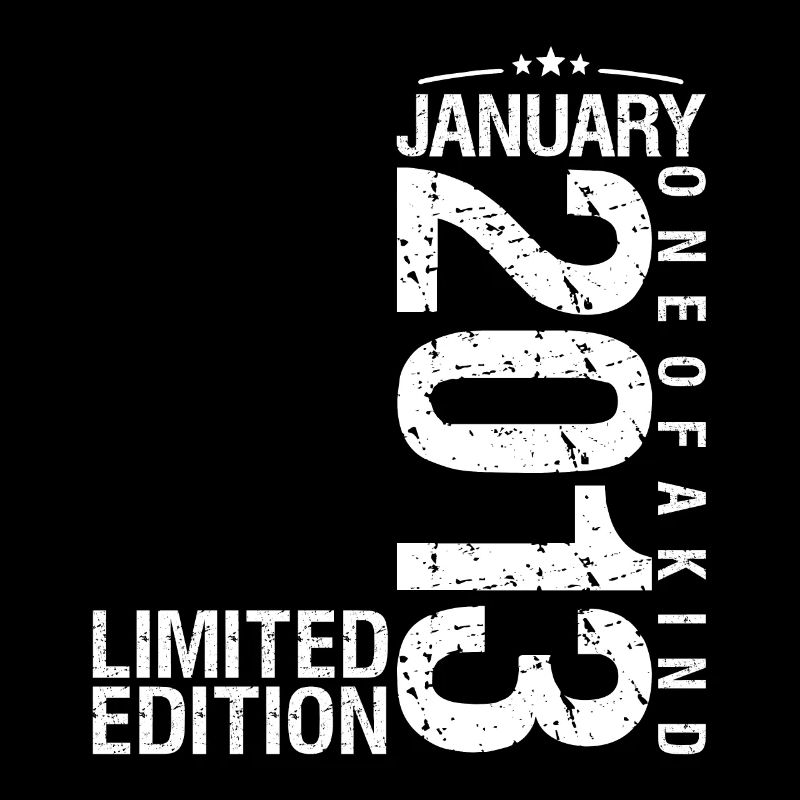 Janvier 2013 Janvier anniversaire January 2013