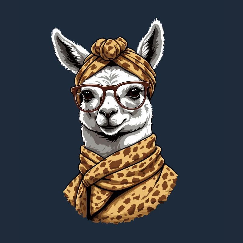 Funny Llama Alpaca Mother Design Lovers