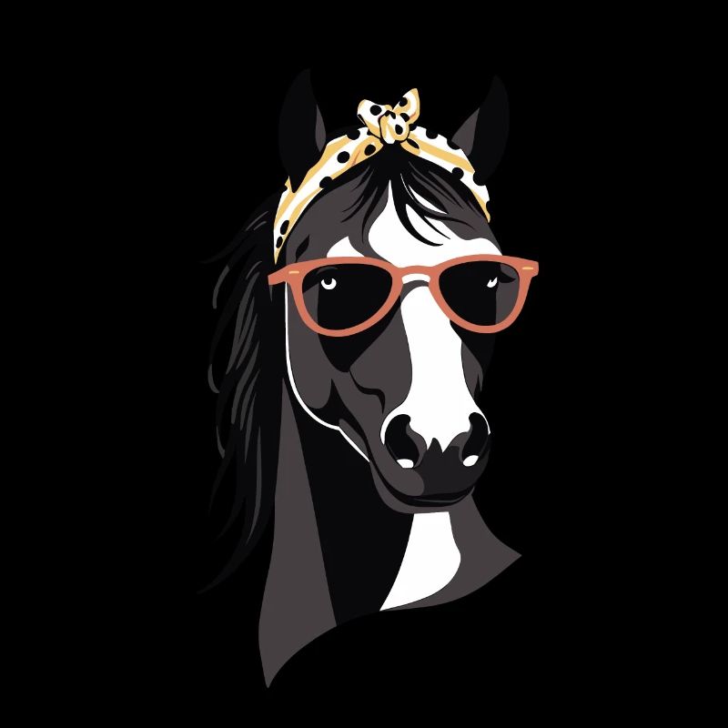 Maman Cheval Cheval Amant Mère Cheval Fille
