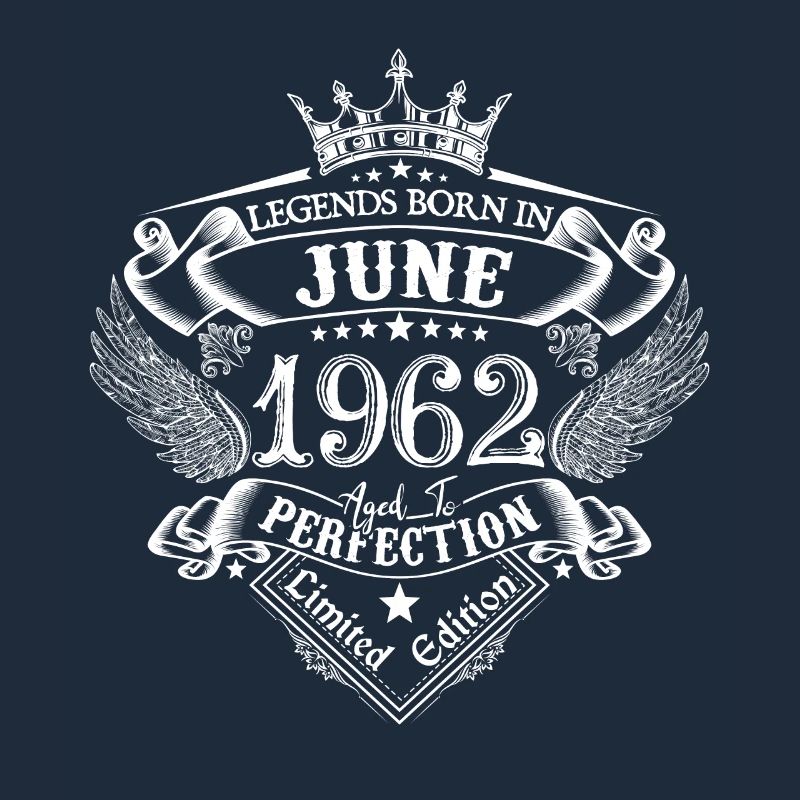 Juni 1962 Geburtstag Juni 1962 Juni Geschenk