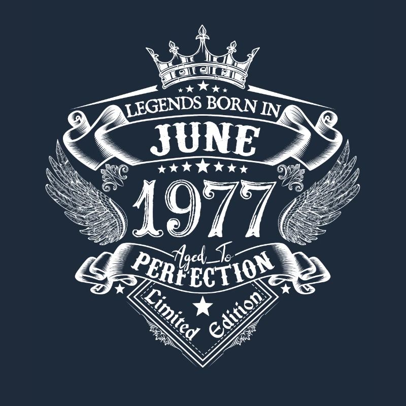 Juni 1977 Geburtstag Juni 1977 Juni Geschenk