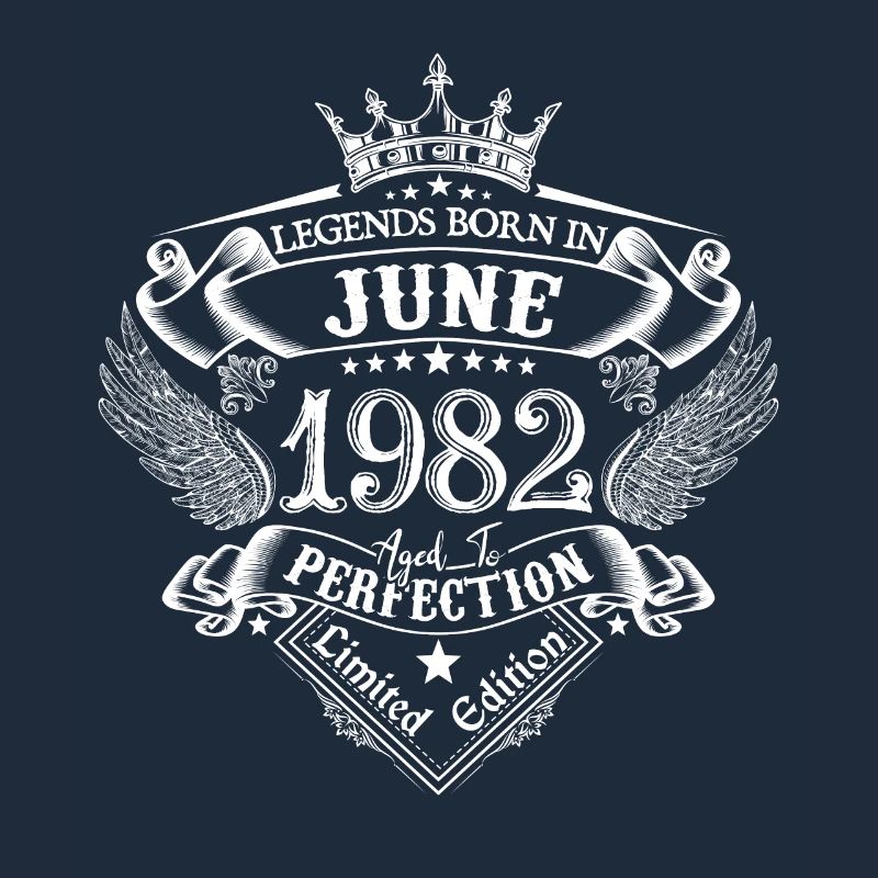 Juni 1982 Geburtstag Juni 1982 Juni Geschenk