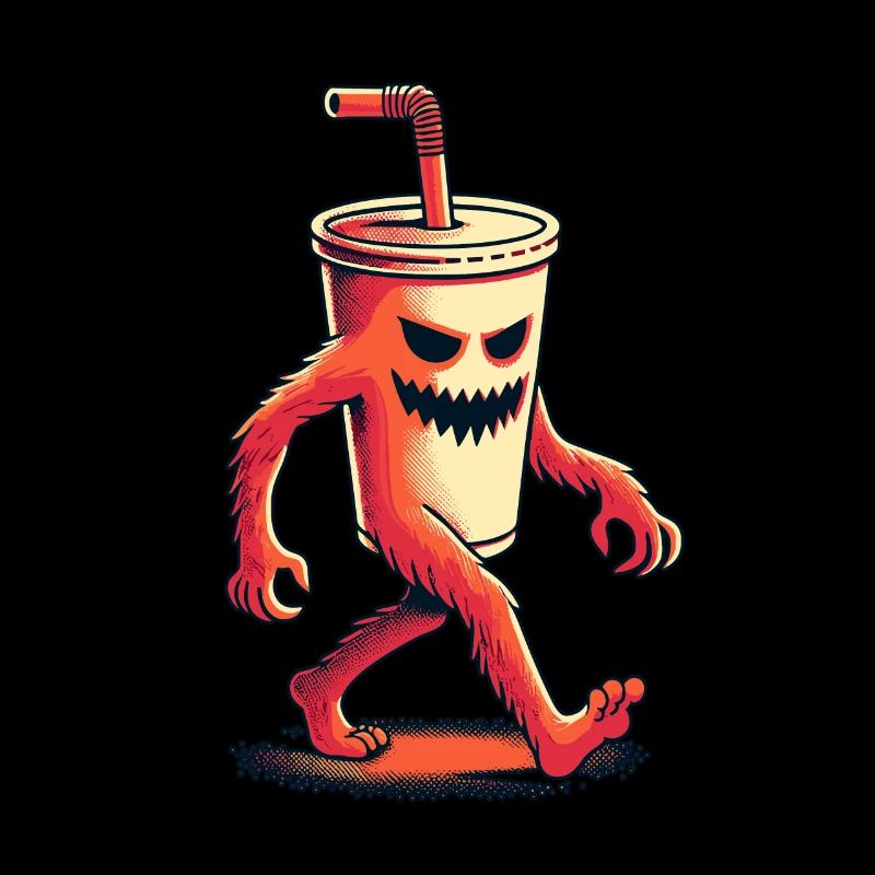 Scary Monster Drinking Cup Drinks