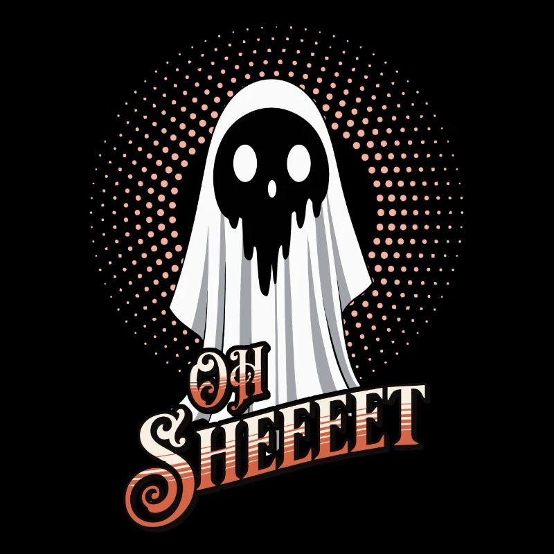 Halloween Oh Sheet Gespenst Lustig Geist
