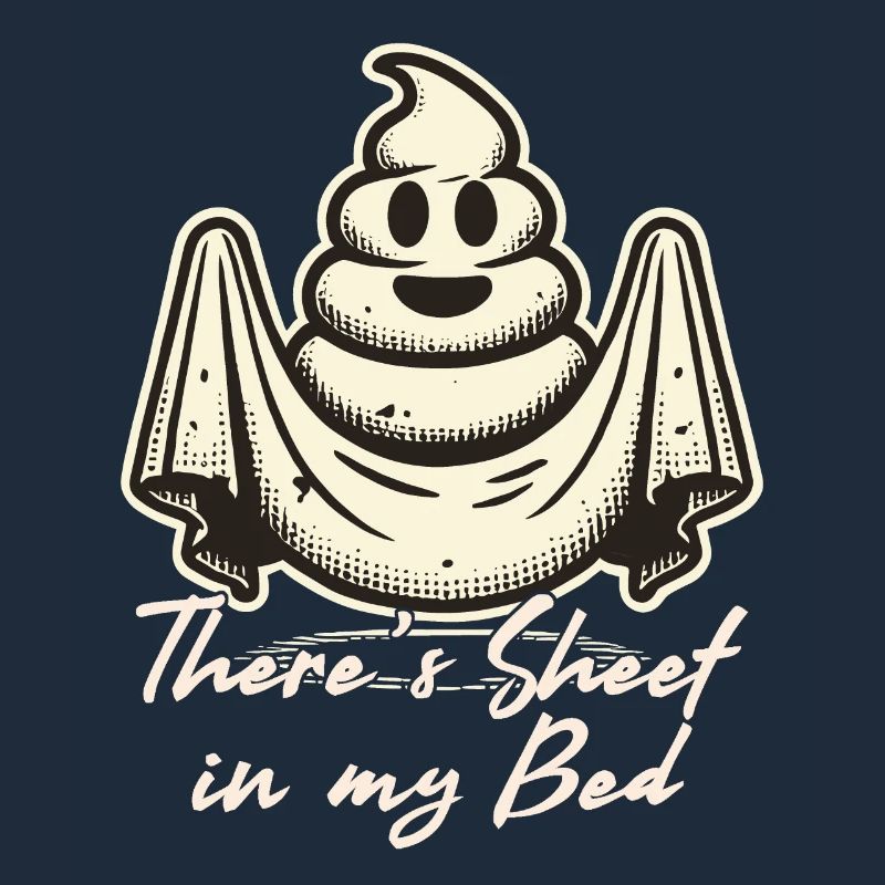 Halloween Ghost Humor in Bed