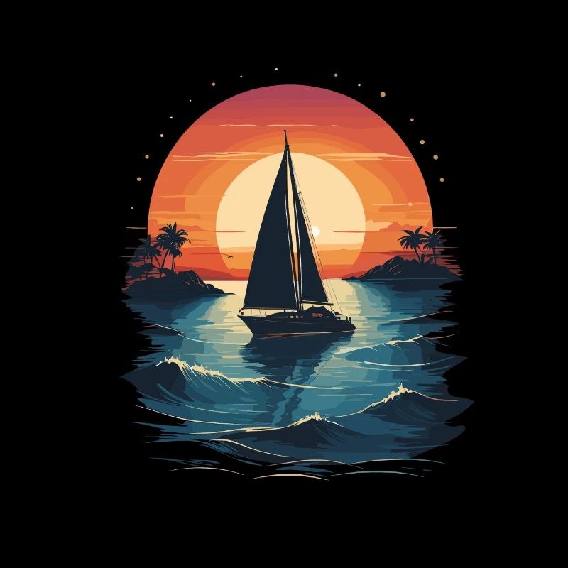 Coucher de soleil Sailing Adventure Sea