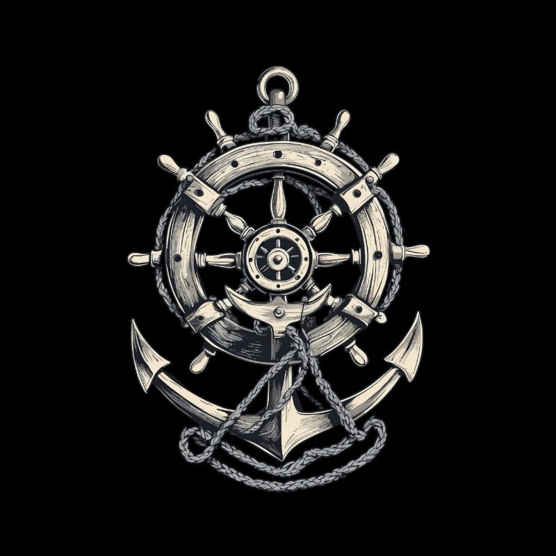 Conception du volant nautique et de l’ancre