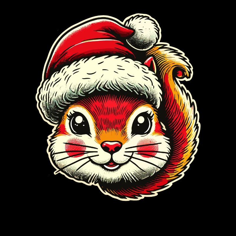 Merry Squirrel Christmas