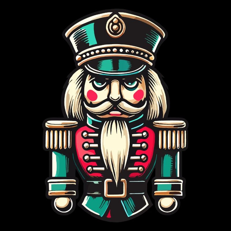 Christmas Nutcracker Illustration