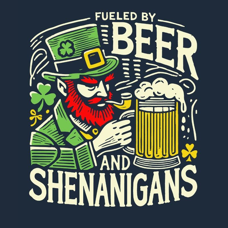 St. Patrick's Day Spaß Mit Bier Und shenanigans