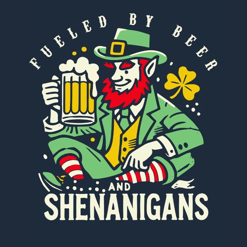 St. Patrick's Day Spaß Mit Bier Und shenanigans