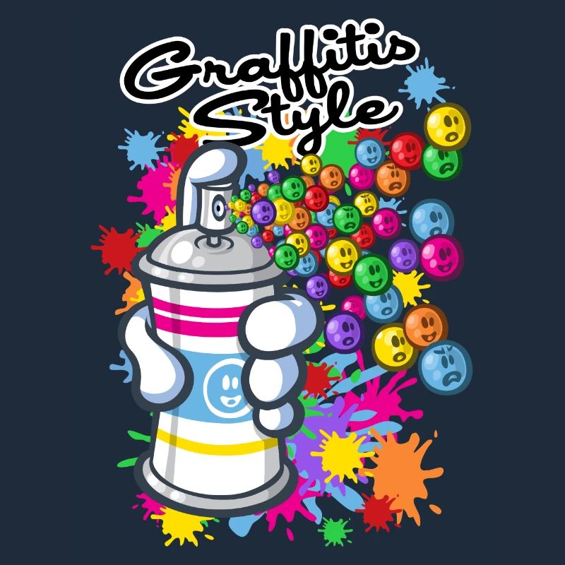Graffiti cartoon style