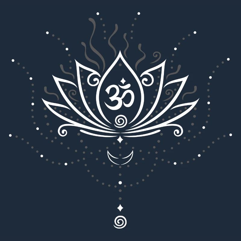 Lotus flower, white version