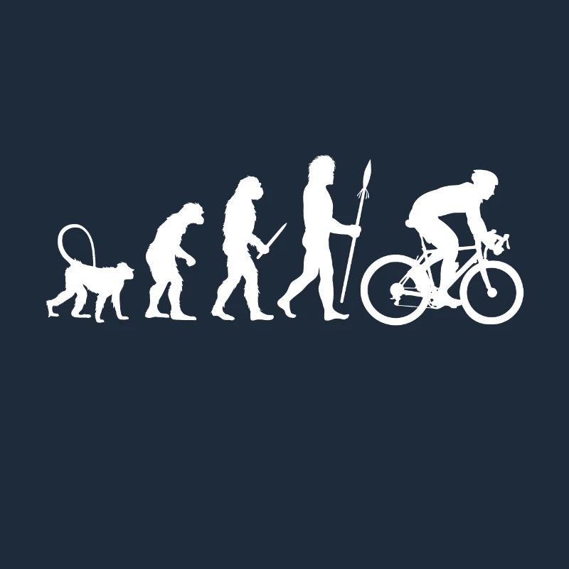 Evolution Radfahrer