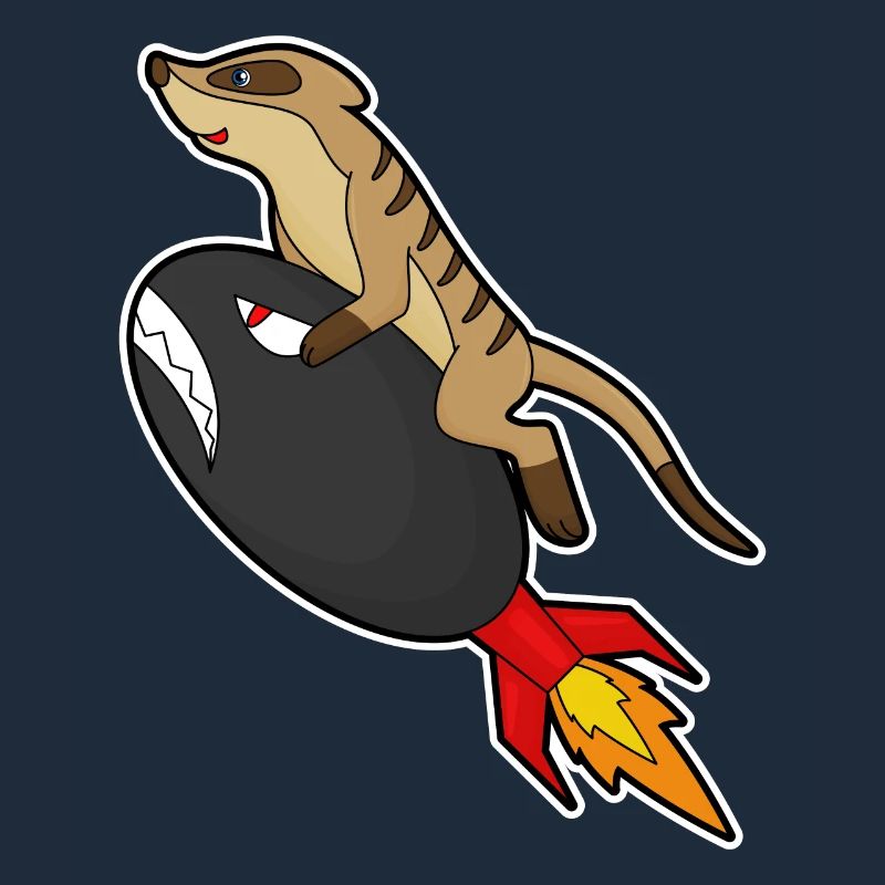 Erdmännchen Rakete