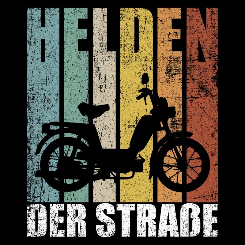Helden der Straße Mofa 25 Kmh Mofafahrer Moped