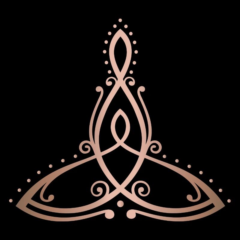 Symbole de la maternité celtique Mère avec enfant