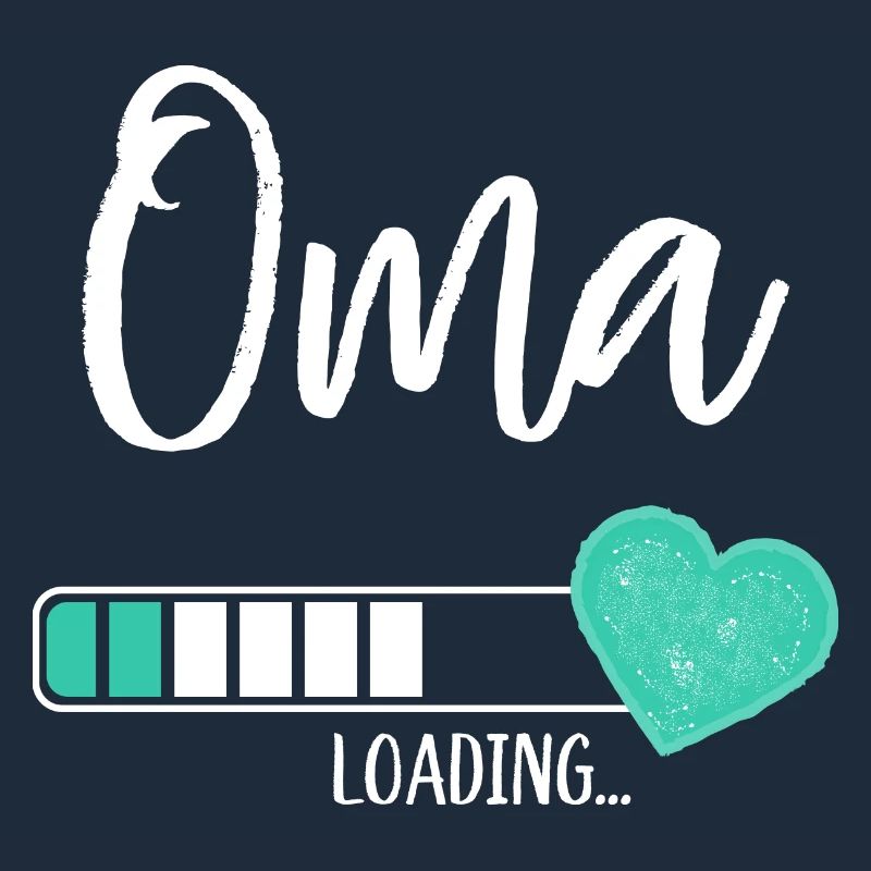 Oma Loading Herz Enkel Junge Werdende Großmutter