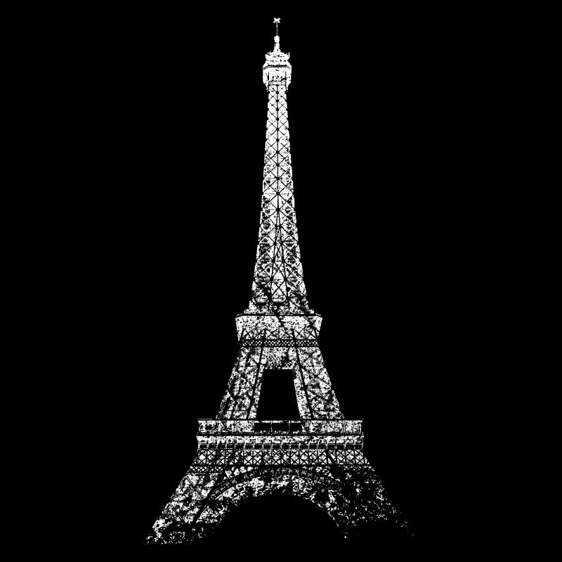 Paris Eiffelturm Vintage Skyline I Love Frankreich