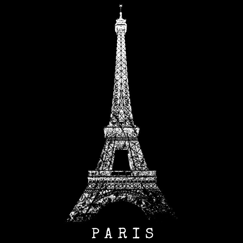 Paris Eiffelturm Vintage Skyline I Love Frankreich