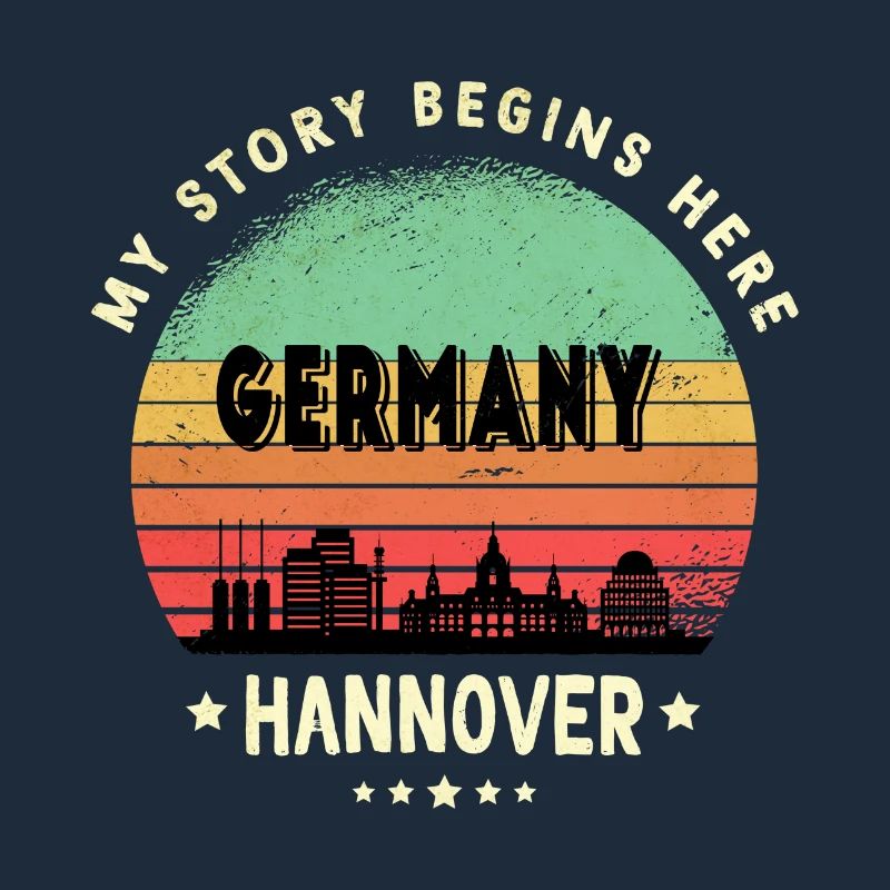 Hannover Germany skyline design
