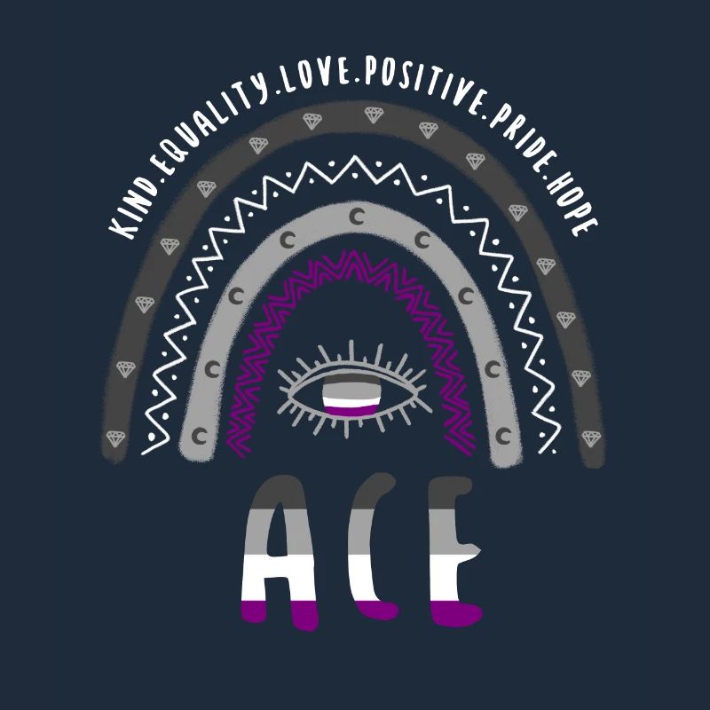 Boho Rainbow Ace Pride