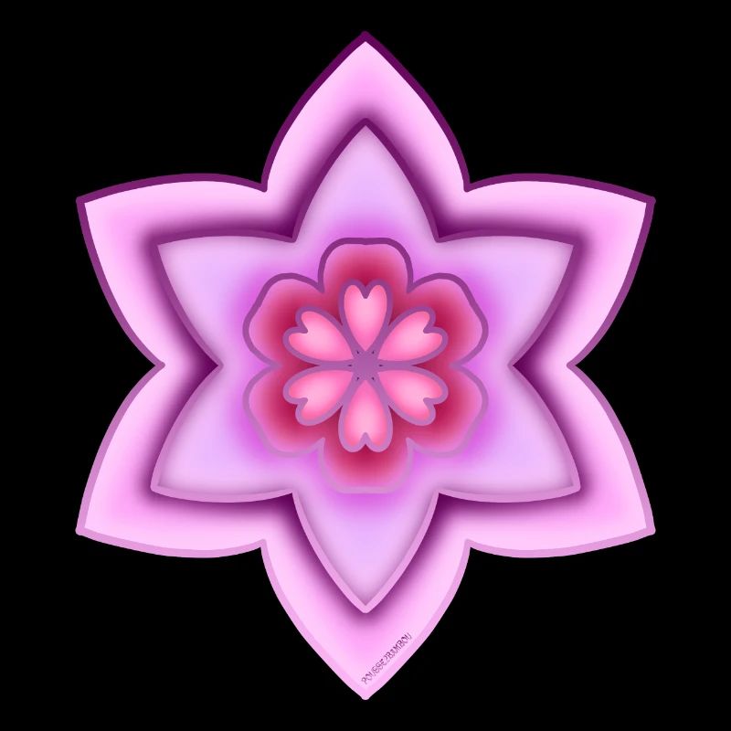 Fleur De Cerisier Coloré ! By Pousse2Bambou !