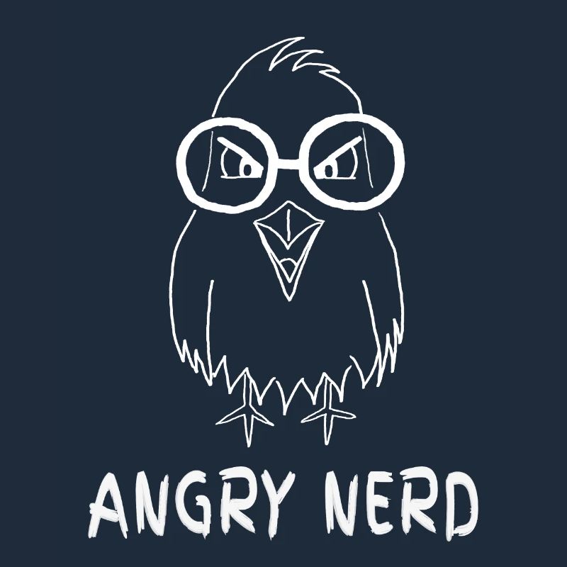 Angry Nerd - Wordplay Nerd, Bird