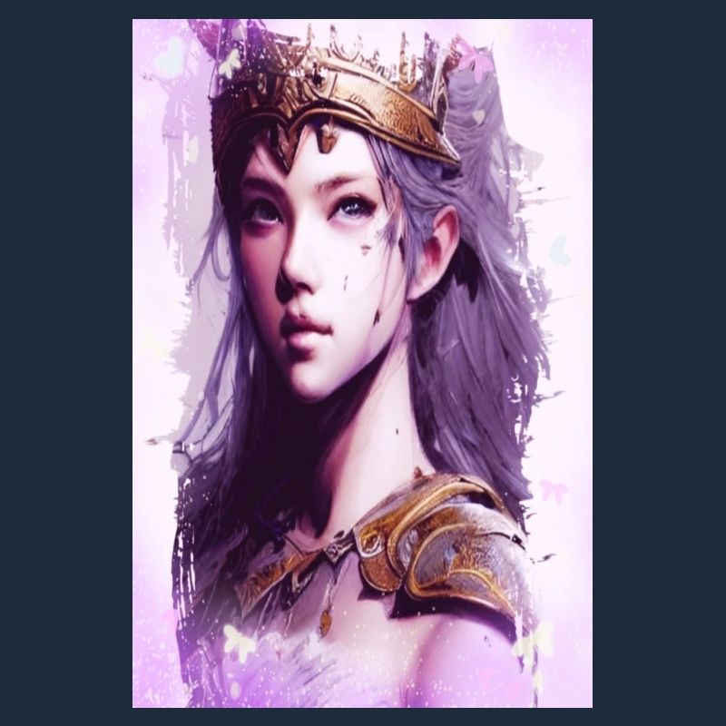 Valkyrie Amazon Warrior Fine Art Affiche