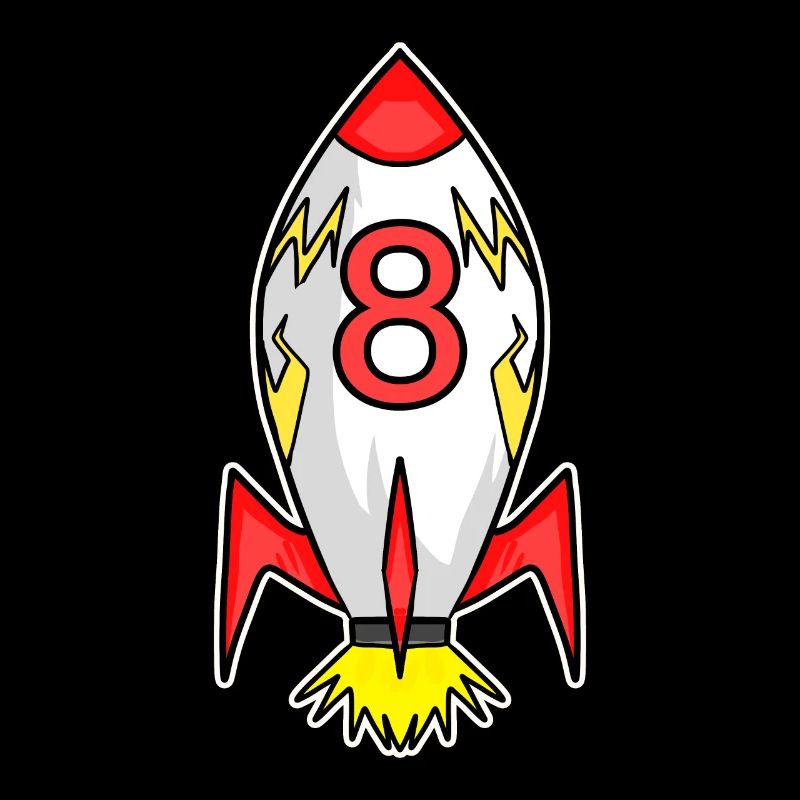 Rocket Boy 8th Birthday