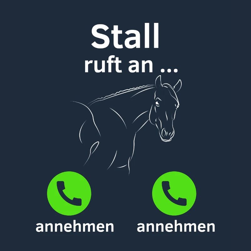 Stall ruft an - annehmen oder annehmen?