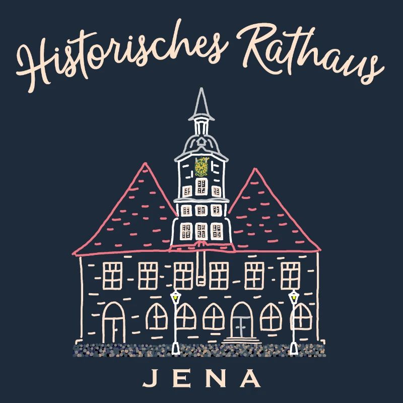 Historic Town Hall Jena, Thuringia