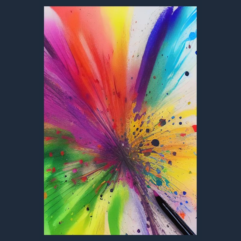 Éclaboussures de couleur