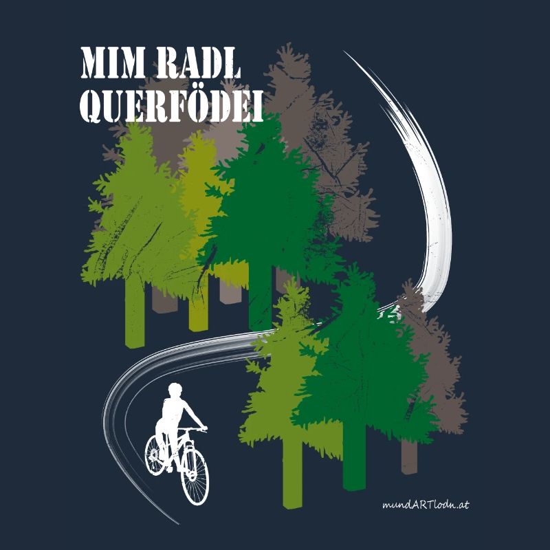mim Radl querfödei - mit dem Rad quer Feld ein