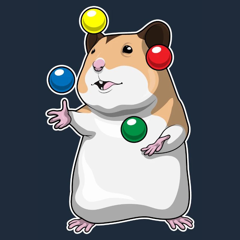 Jongleur hamster jongleur