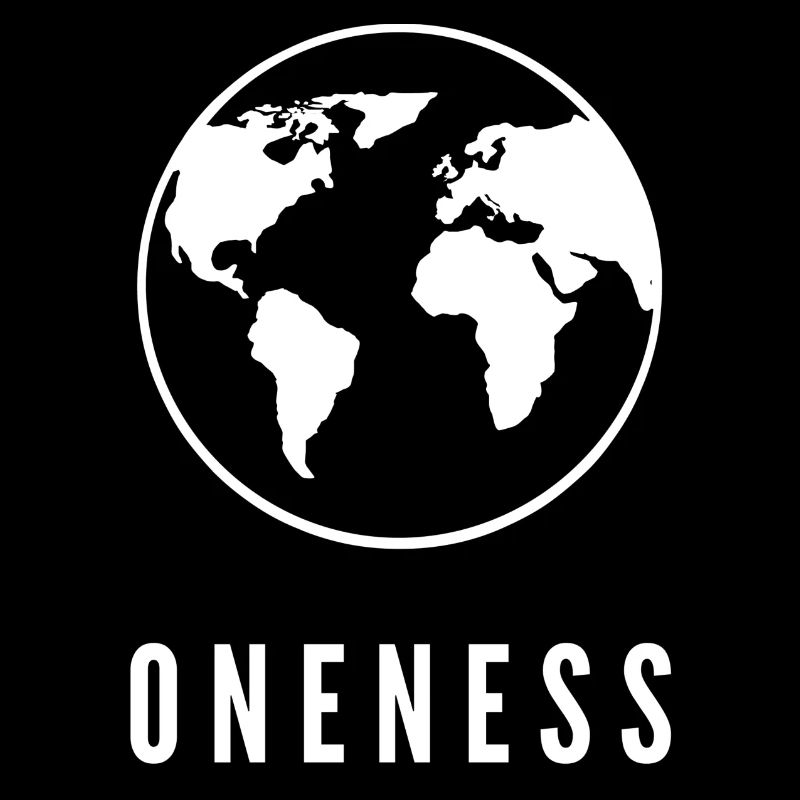 Oneness Globe Spiritual Unity Mindset Shirt